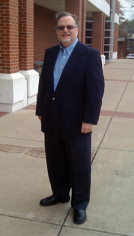 Charles at the UAFS Library, 2010