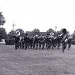 26th Army Band on parade, 1988
