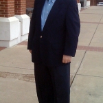 Charles at the UAFS Library, 2010
