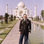 Charles Booker at the Taj Mahal