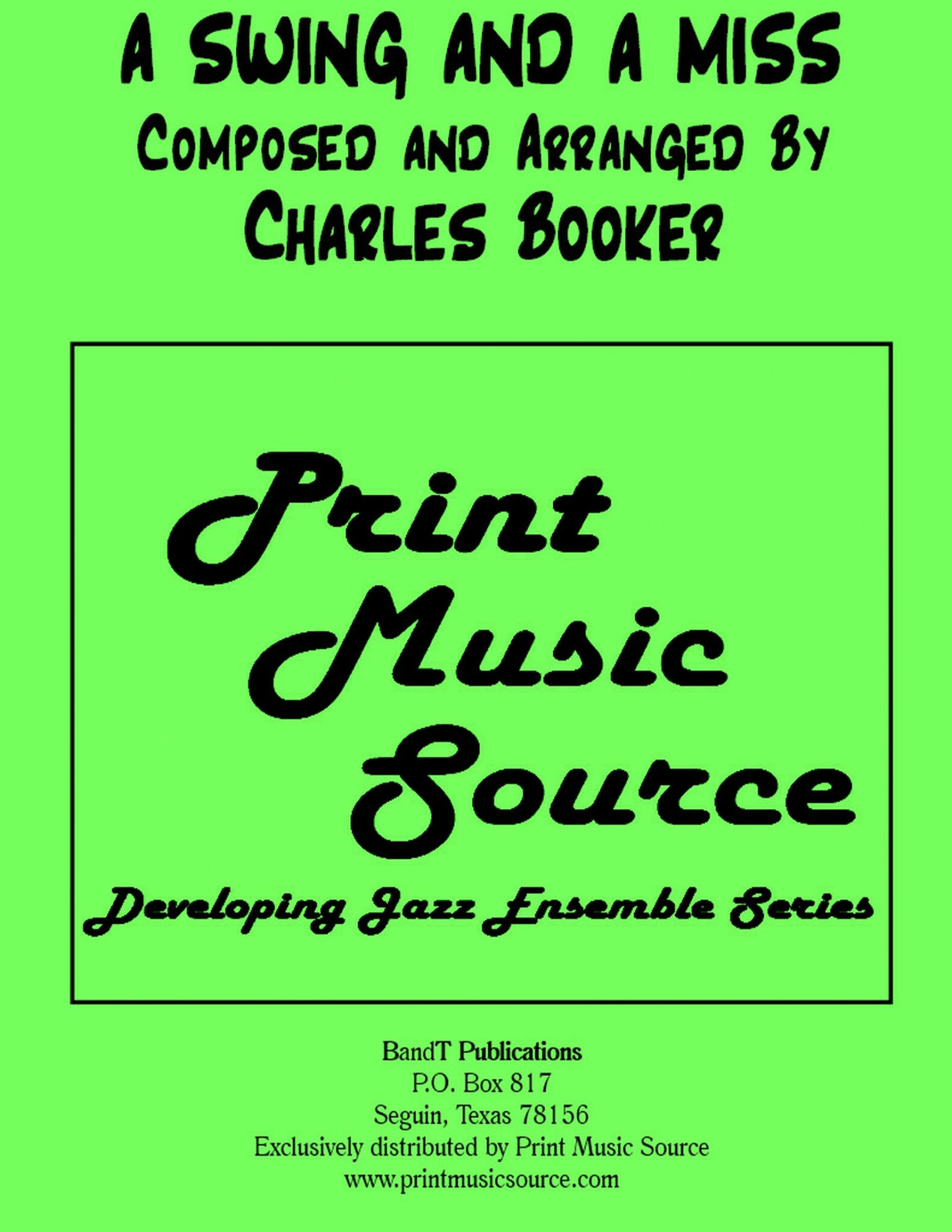 A Swing and a Miss Cover Art