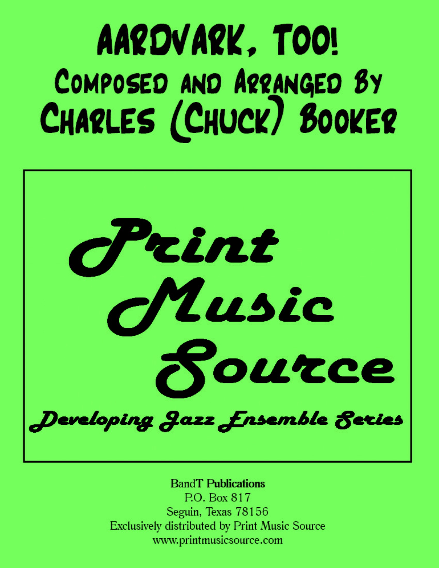 Aardvark, Too! cover artwork